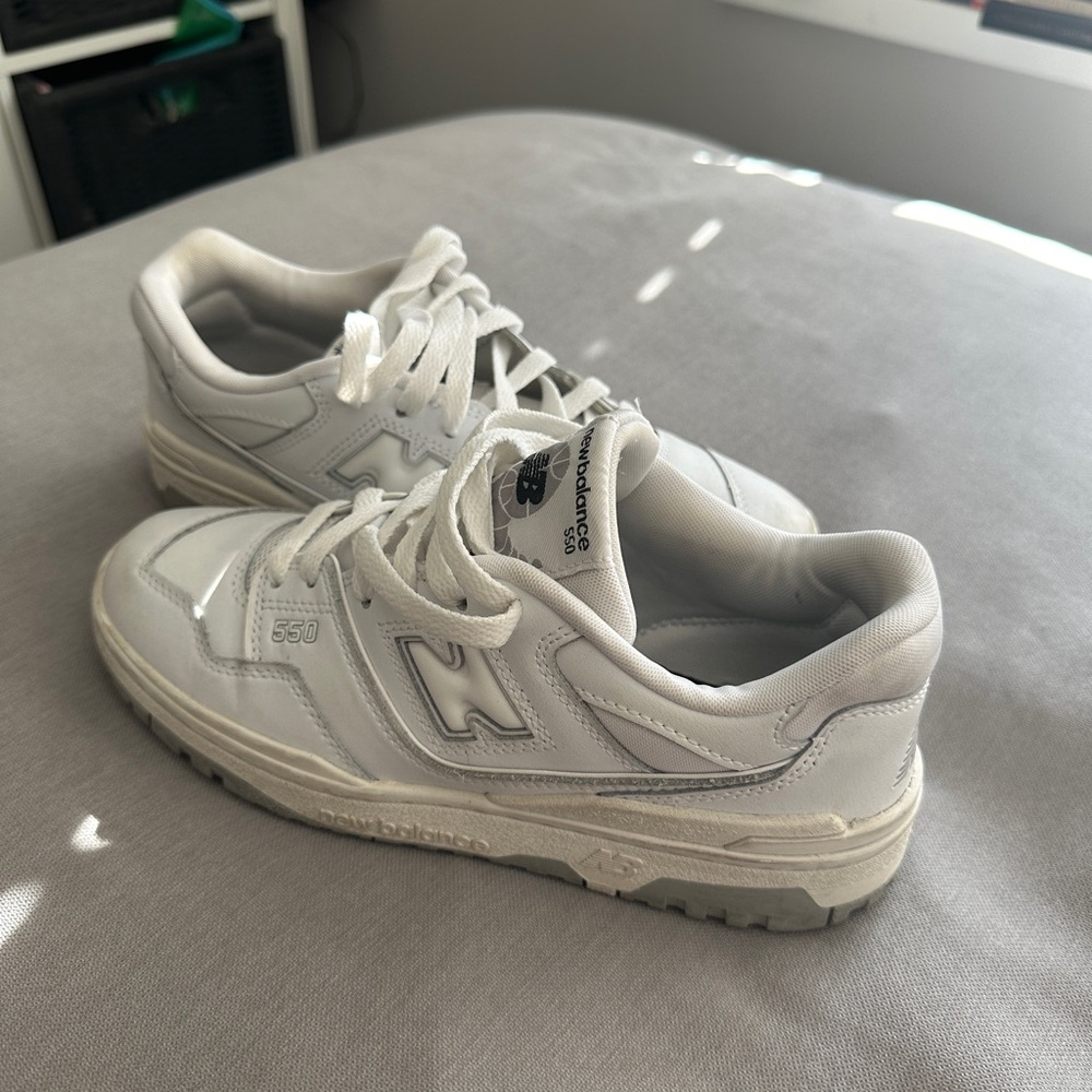 Kids New Balance 550 Sneakers White size 7
